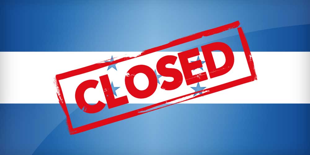 Honduras Closed Coronavirus