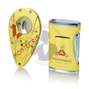 Set Accendino e tagliasigari Xikar Montecristo