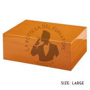 Humidor Morici Roma Arancione Venato Large