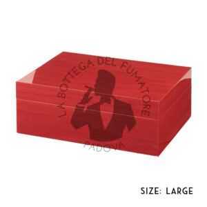 Humidor Morici Roma Rosso Venato Large